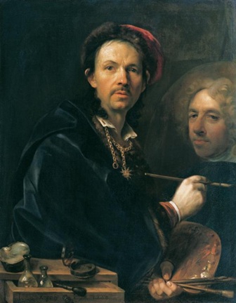 Self-Portrait, 1709 (Jan Kupecký) (1666-1740) Österreichische Galerie Belvedere, Wien, Inv. 4939